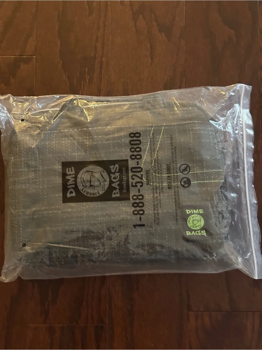 NEW Dime Bags Side Hustler 15” Black Hempster Padded Laptop Bag w/ 2 Patches NWT